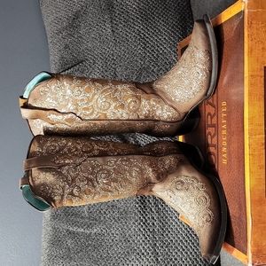 Corral Brand Glitter Boots size 10